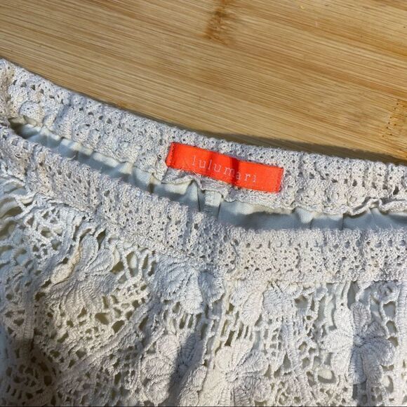 Lulumari crochet detail shorts  - Picture 4 of 8